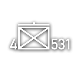 JgBtl 531 Tactical Sign Sticker Hunter Company Battalion 10 x 5 cm #A4570