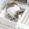 RUBYHOME Large Rabbit Litter Box 14" x 9.4" Bunny Toilet