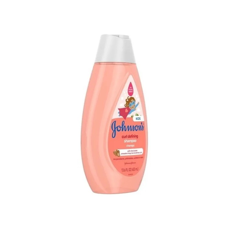 Curl Shampoo Kids Babies Champú Rizos Niños Bebés Johnson's