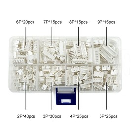 PH 2.0mm Socket Kit Compatible with JST-PH 2.0mm Pitch PCB Connectors Through-Hole Side Entry Type Right Angle Stemma