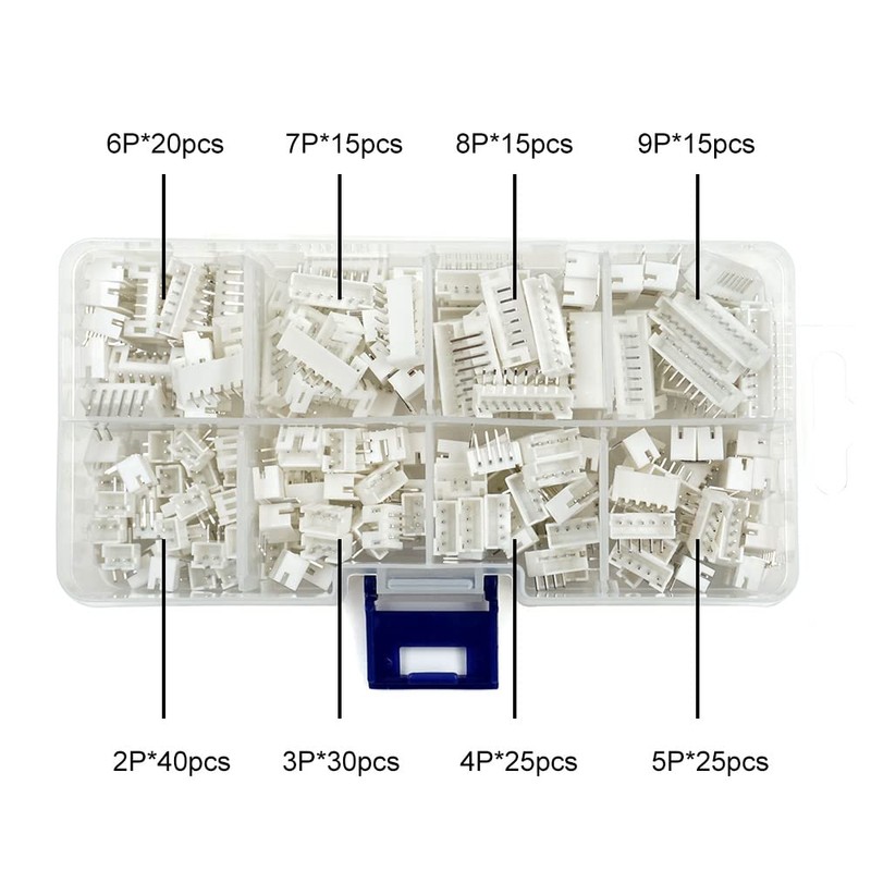 PH 2.0mm Socket Kit Compatible with JST-PH 2.0mm Pitch PCB