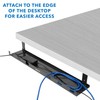 MOUNT-IT! Under Desk Cable Tray [23" Length] Wire Management Basket
