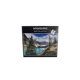 Wonderscapes - Banff National Park - Lake Moraine - Jigsaw Puzzle, 1000 Pieces, 27.55 x 19.68 in