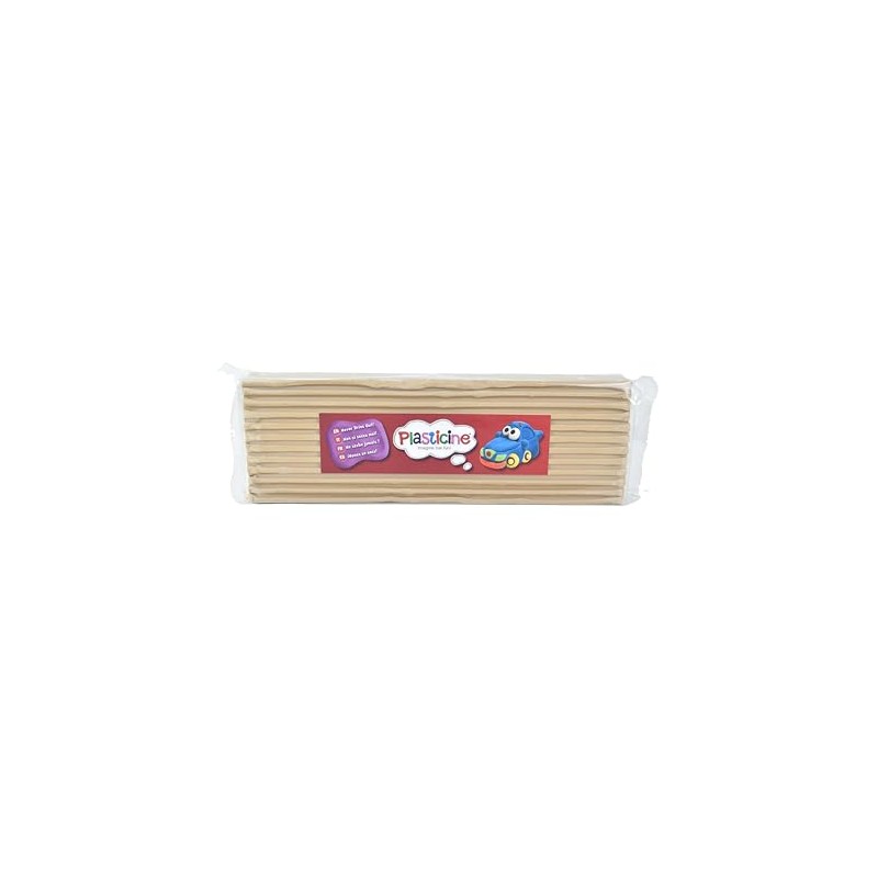 Plasticine 400g Tan #25 Modelling Clay for Animators and Modelers,