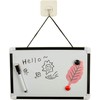 A4 Dry Wipe Whiteboard and Eraser | Home Kitchen Office
