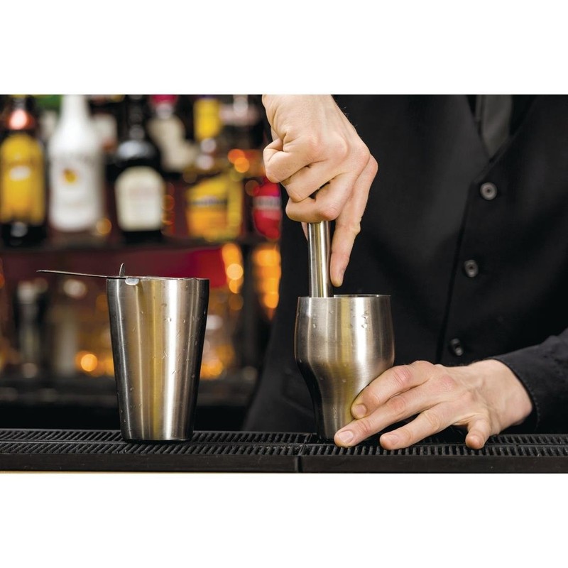 Beaumont DF232 Mezclar French Cocktail Shaker Satin