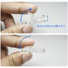One Touch Clip, 0.2 inch (5 mm), Fish Clip, Clear