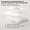 Antifaz para Dormir, Cubre Ojos para Dormir Mujer, Negro