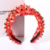 JERTOCLE Christmas Headband Xmas Hairband for Women Christmas Reindeer Headband