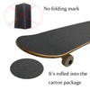 LMYEE Skateboard Grip Tape, Black Griptape Sheet 9 x 33