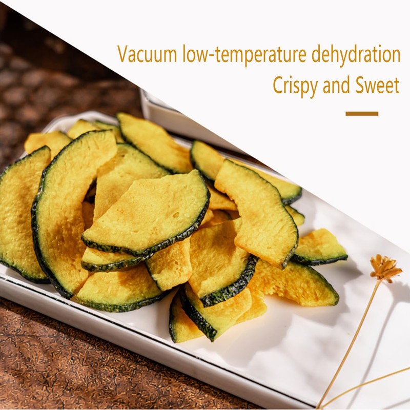 Pumpkin Crunchy 8.46oz Dried Pumpkin Bagged Crispy Fruits and Vegetables