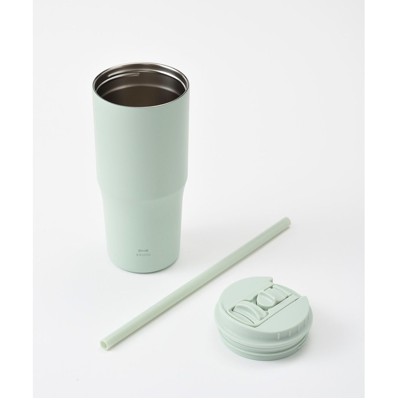 BRUNO 2-WAY Straw Tumbler L Green No Size BHK323-GR