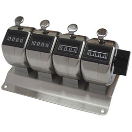 Stainless Steel 4 Row, few Replacement Charger (Counter) HM404 – 4