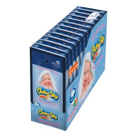 Toallitas Húmedas Baby Sky De Bolsillo 12pz, Caja Con 12paq.