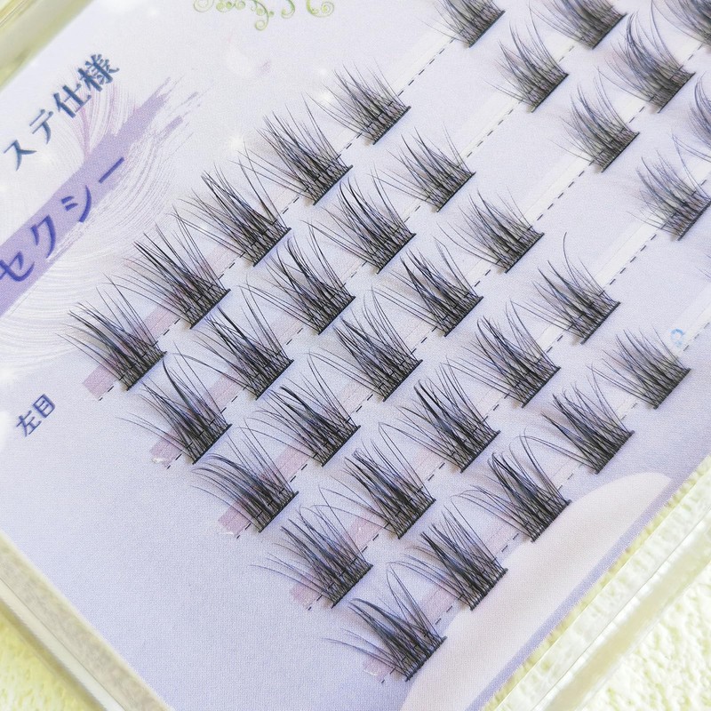 CLEAREYELASH False Eyelashes for Partial, Large Capacity, 50 pcs, Korea,