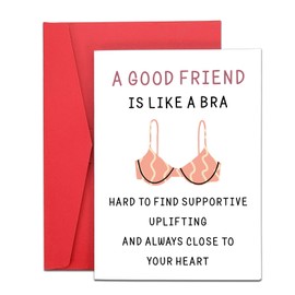 Funny Birthday Cards for Women Best Friend Birthday Card for Women Friendship Funny Thank You Cards for Women Birthday Card for Best Friend Female Friendship Bestie Card Thinking of You Cards Sobriety