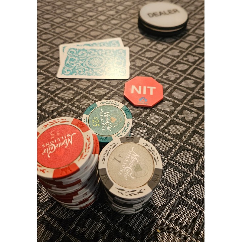 Nit Button Set for Texas Hold'em and Omaha Poker (Pack