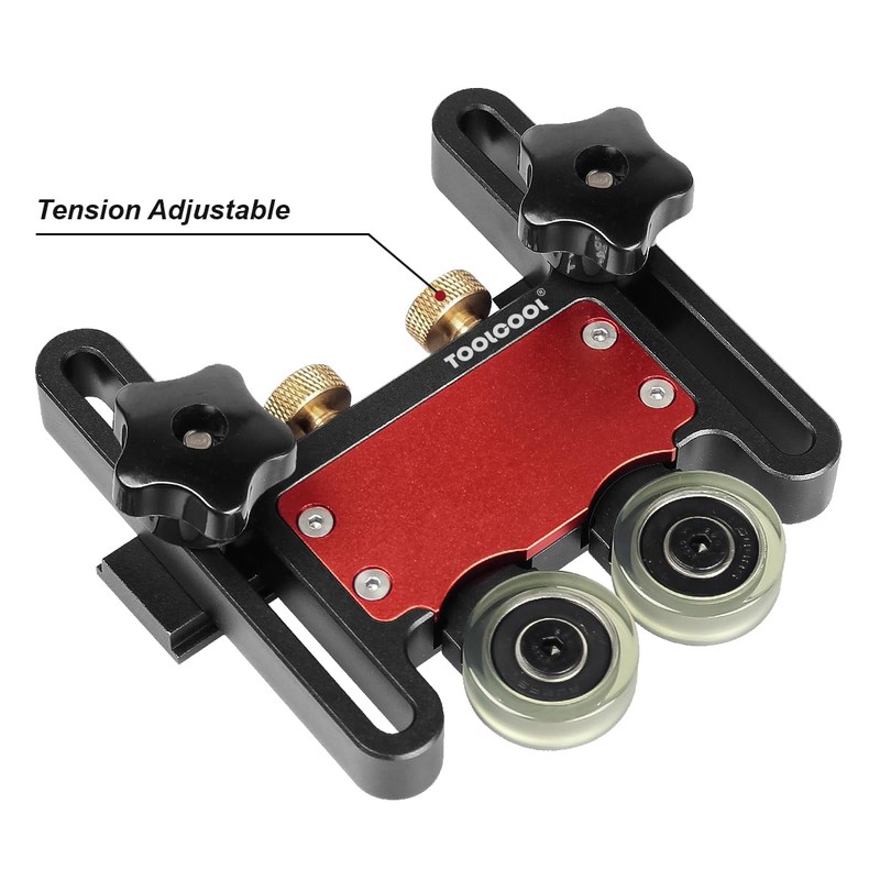 TOOLCOOL Updated Bearing Roller Featherboards Feather Boards for Table Saw