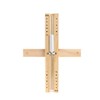 Sauna Hourglass Sand Timer, Beech Wood 15 Minutes Accurate Hour-Glass,