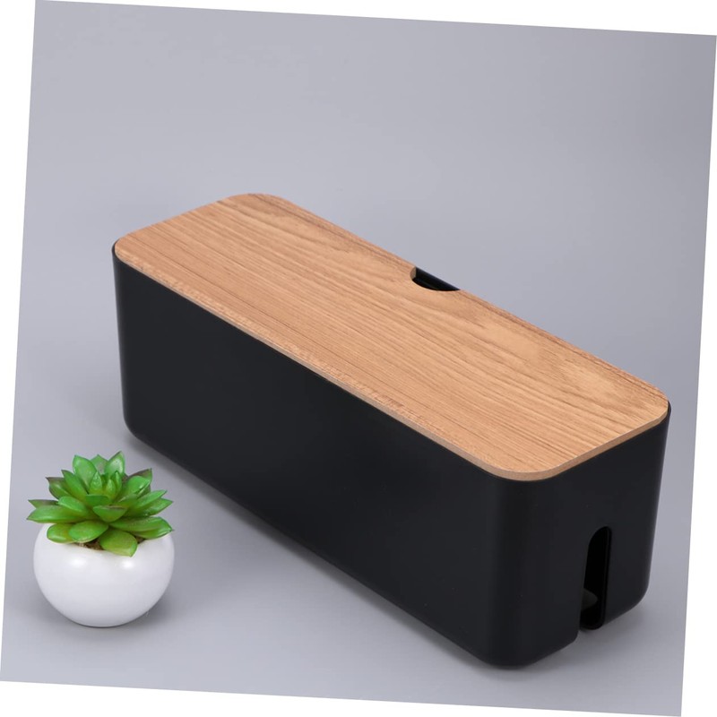 Angoily 1pc Creative Wire Organizer Box for and Cables Holder