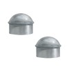 VIVIDA 1-3/8" Fence Post Caps, Chain Link Post Caps, Galvanized