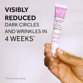 No7 Menopausia Cuidado De La Piel Firme & Brillante Concentrado De Ojos - Crema Revitalizante Para Ojeras, Arrugas E Hinchazón Debajo De Los Ojos - Al