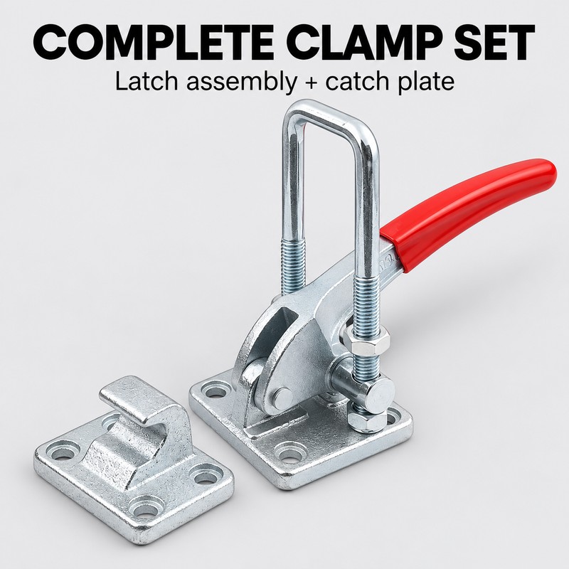 40380 Heavy Duty Adjustable Pull Latch Toggle Clamp, 3400 kg