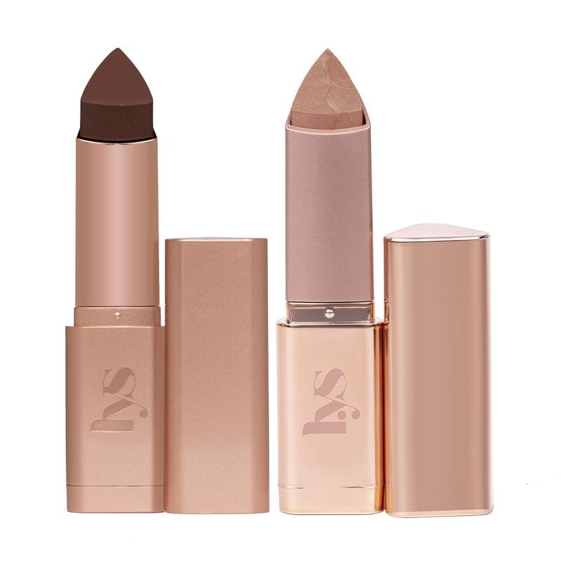 No Limits Cream Bronzer Stick x Aim High Highlighter Stick:_Strength