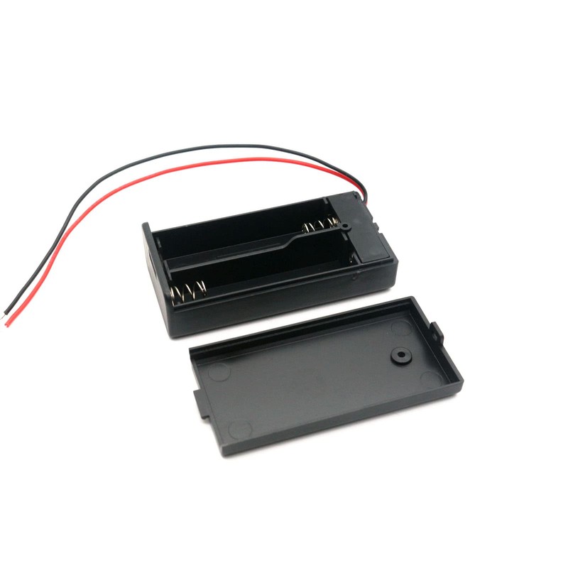 Lpdphanxfkx 2AA Battery Holder with Switch and Wires, 4 Pcs