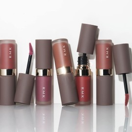 RMK Liquid Lip Color 02 (Warm Butterscotch), Hyaluronic Acid (Moisturizing), Lip Gloss (Luster, Moisturizer) Lipstick