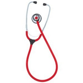 Colorscop Stethoscope Duo 55 cm Red Stethoscopes Otoscopes