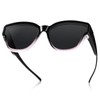 TINHAO Polarised Fit Over Glasses Sunglasses For Women Men Trendy