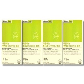 Skinny Lab Apple Penon Penon Jelly 14 Poet 4 Box / 스키니랩 애플페논 풋사과 젤리 14포 4박스