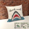 OUZ Shark Gifts for Girls Shark Gift Throw Pillow Cover