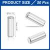 sourcing map 50Pcs 5mm x 14mm Dowel Pins 304 Stainless