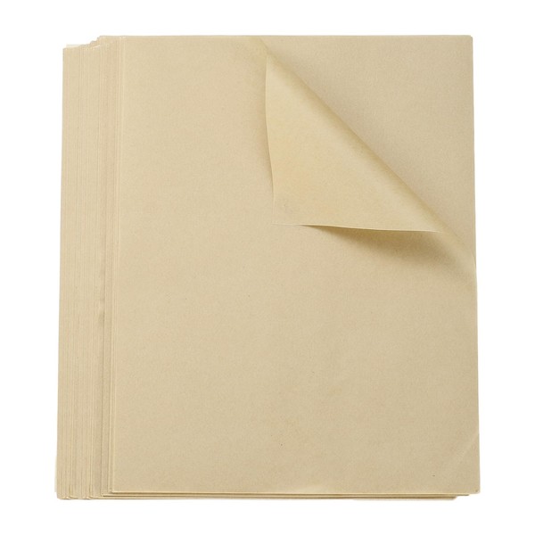 HARFINGTON 500pcs Parchment Paper Square Sheets 5.91" x 7.87" Waterproof