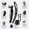 Electric Back Shaver for Men – Detachable Long Handle Body