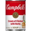 Campbell's Condensed Cream of Chicken Soup With Herbs, 10.5 oz
