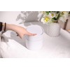 ETRAVEL Small bin office desk bin with lid for countertop,