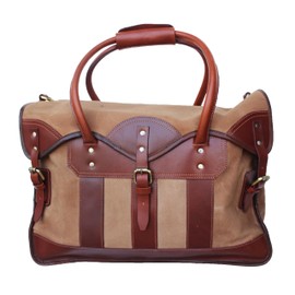 CHALLENGER Men Women Western Woven Genuine Leather Toiletry Dopp Kit Cosmetic Travel Bag 18SKD28BR