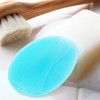 INNERNEED Soft Silicone Facial Cleansing Brush Manual Face Scrubber Exfoliating