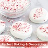 Crushed Peppermint Candy Pieces, Red & White, Mint Flavored Bits