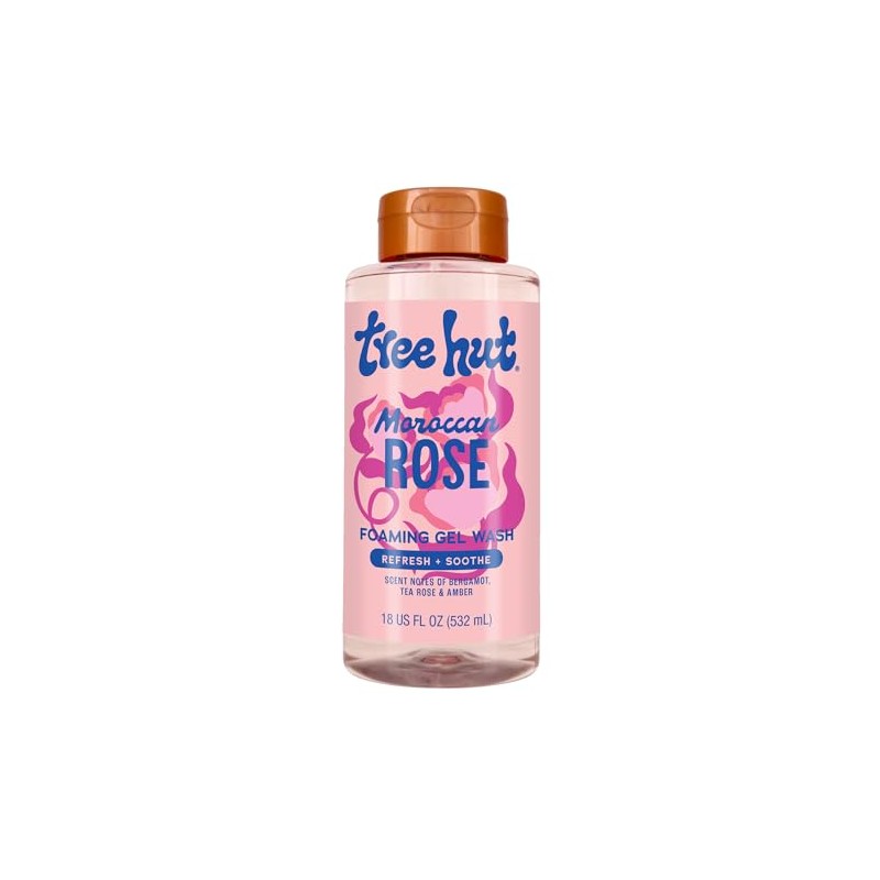 Tree Hut Moroccan Rose Foaming Gel Wash