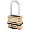 Master Lock Brass ProSeries Set Your Own Combination Lock, Outdoor