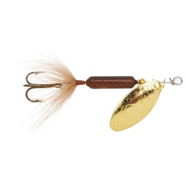 Yakima Bait Wordens 210-SF Rooster Tail in-Line Spinner, 2 1/2", 1/6 oz, Treble