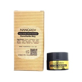 NANOREV Nanorev Cold Sore Cream Treatment Lip Balm with NanoHerbs No3 Formula 15ml