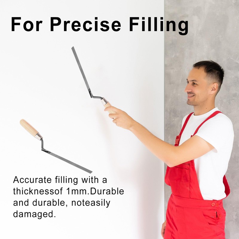 Pointing Trowel Bricklaying Tool,Trowel Cement Tool - Stainless Steel Material