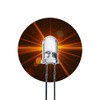 Lumetheus LED 10 mm Colour Orange 4000 mcd Pack of