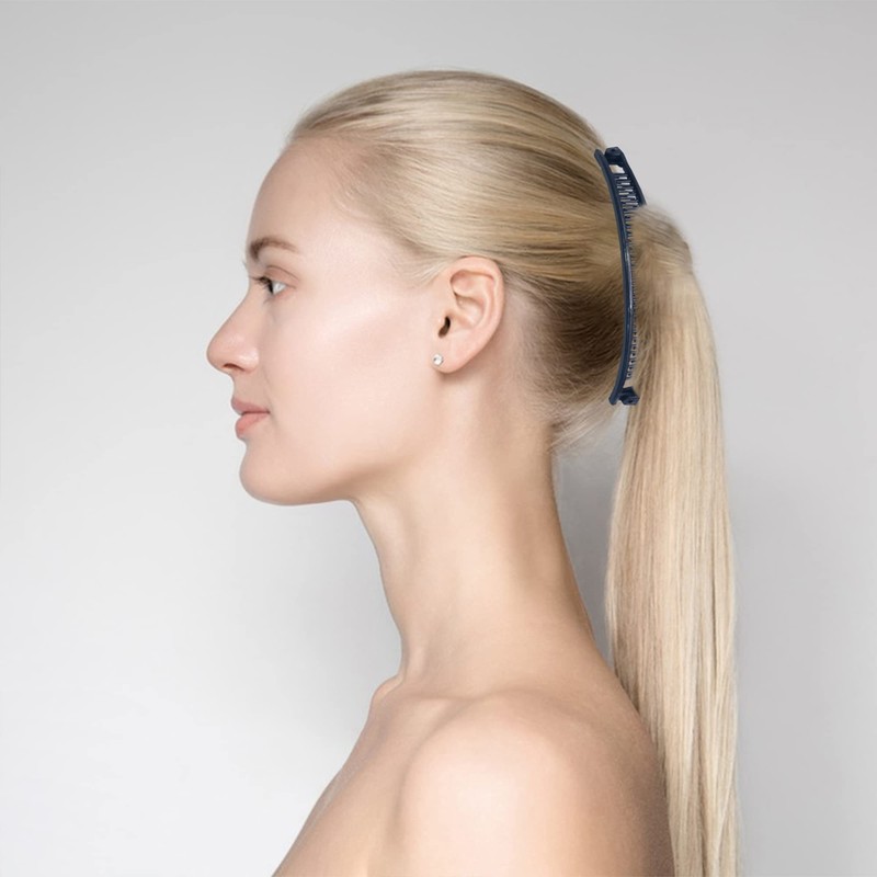 1st Choice 3 Pieces Clincher Combs Fishtail Grip Comb Ponytail