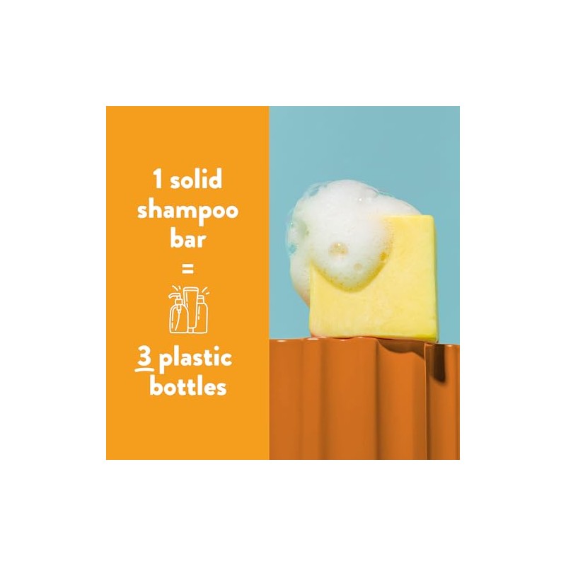 Ethique Eco-Friendly Solid Shampoo Bar, St Clements 3.88 oz